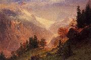 Albert Bierstadt, View of the Grindelwald